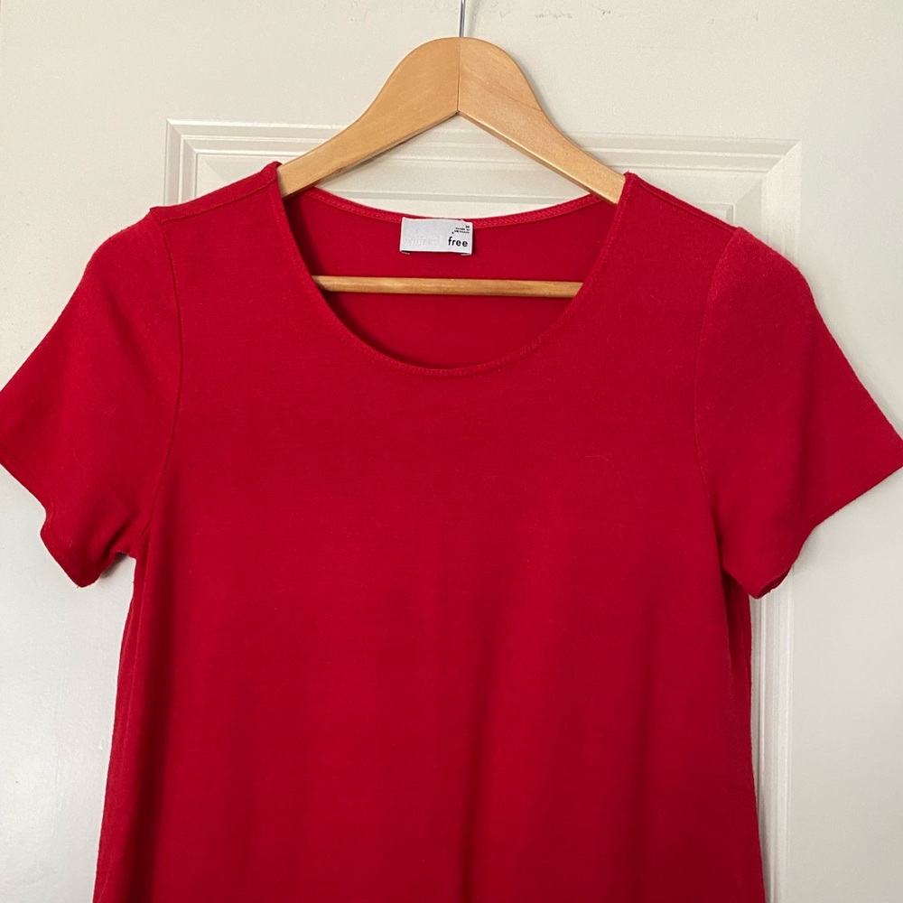 Wilfred Free Red T-Shirt Dress - Medium